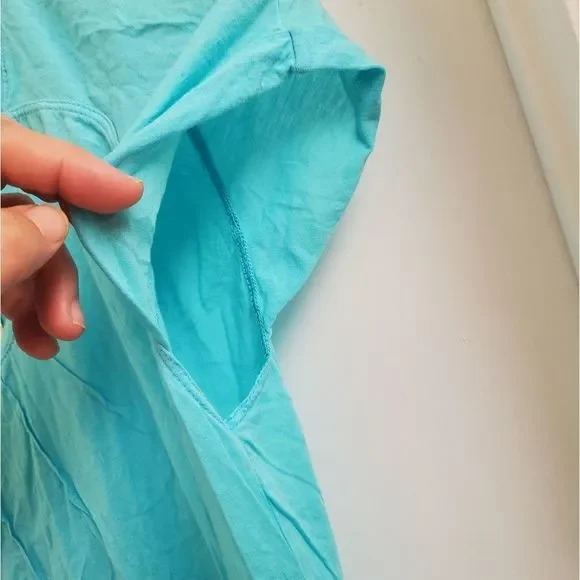 New with tags Da-Nang blue short sleeves tee size S - Picture 4 of 7